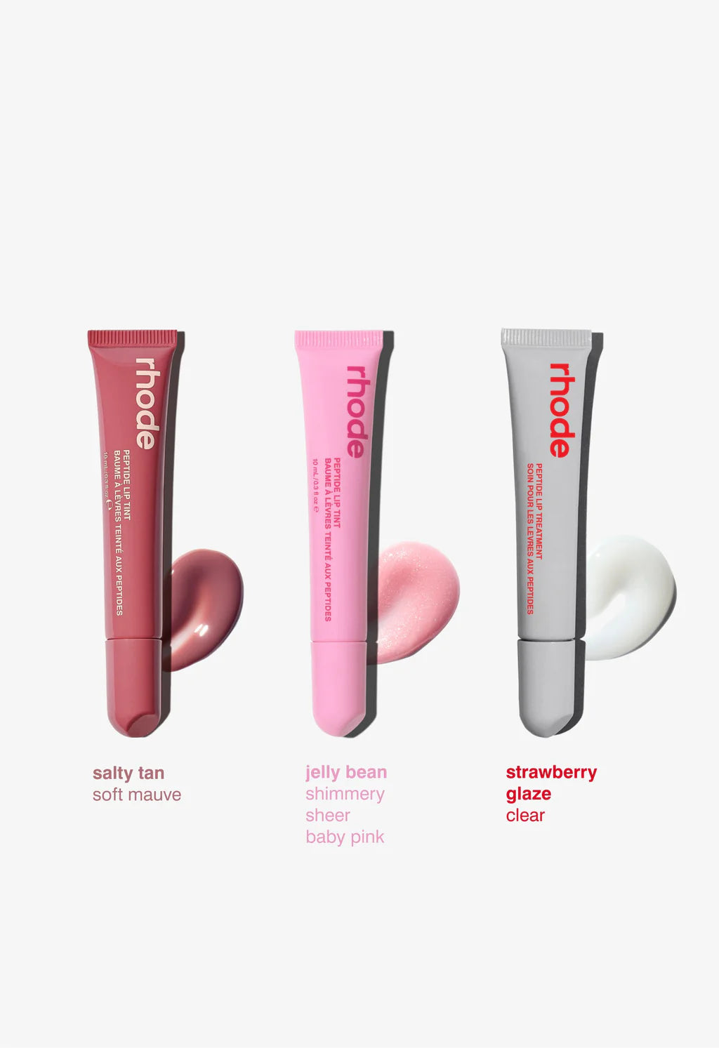 rhode nuevos lip tints & treatment