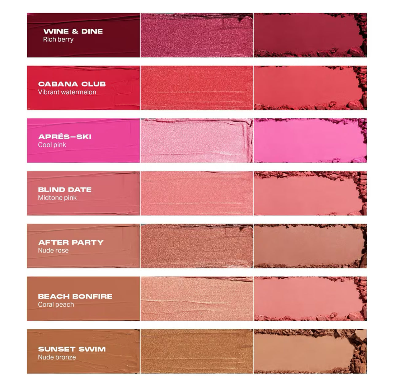 Morphe Cheek Thrills Multi-Finish Face Trio