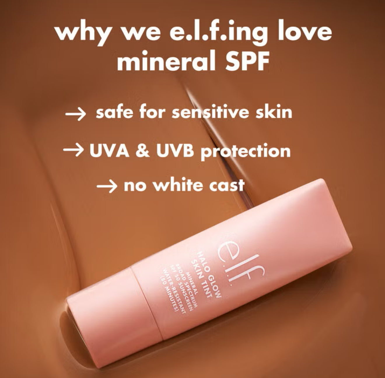 ELF Halo Glow Skin Tint SPF 50