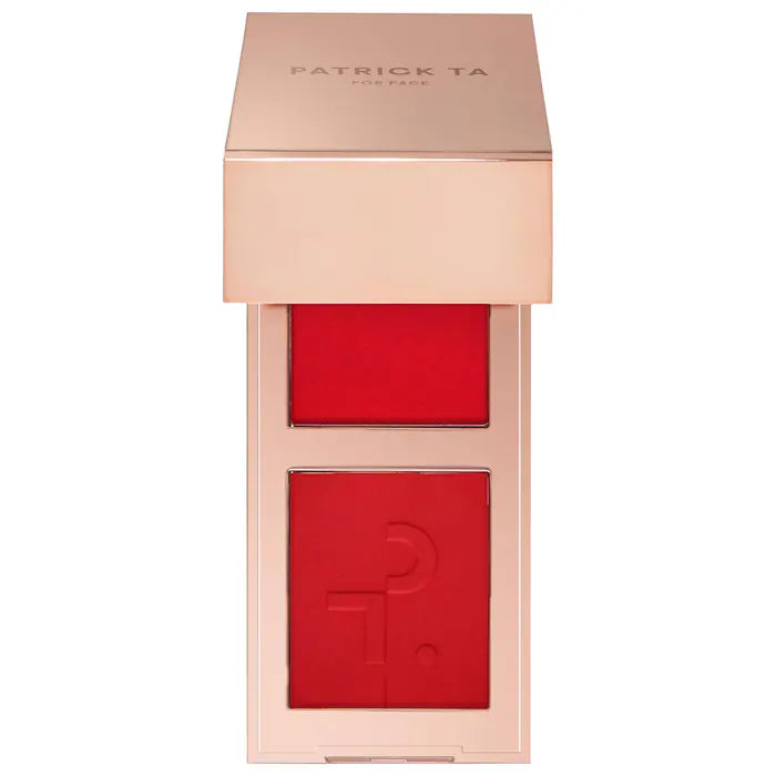 PATRICK TA
Mini Major Headlines Double-Take Crème & Powder Blush Duo