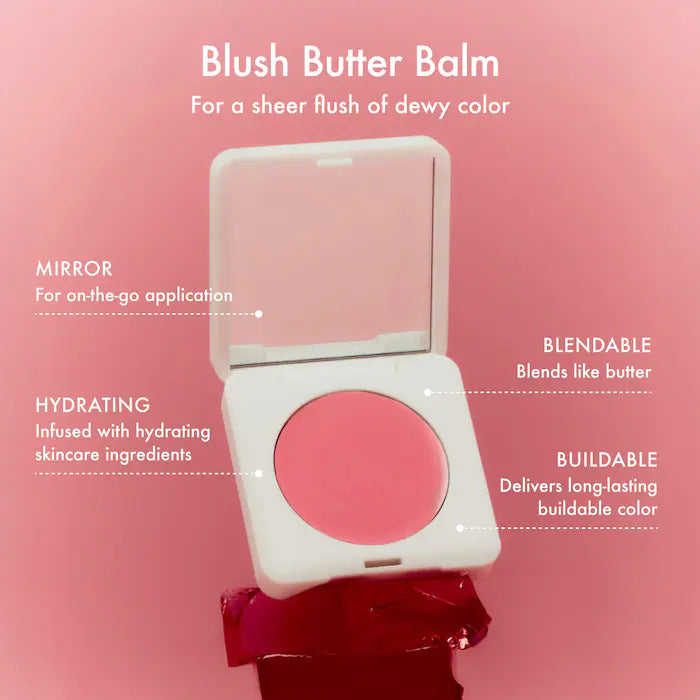 Summer Fridays
Blush Butter Balm Hydrating Cream Blush with Peptides