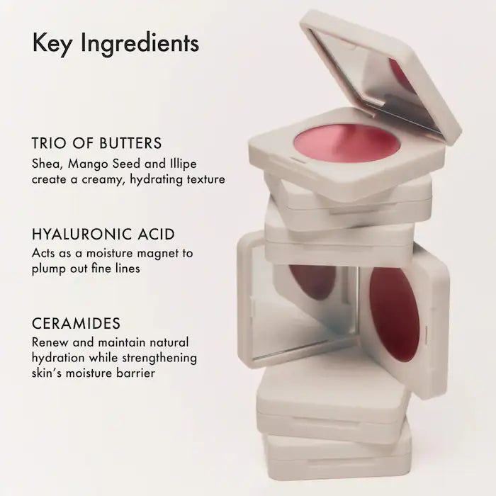 Summer Fridays
Blush Butter Balm Hydrating Cream Blush with Peptides