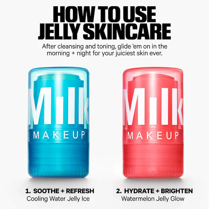MILK MAKEUP Cooling Water Jelly Ice Soothing Serum Stick with Niacinamide