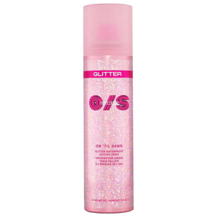 ONE/SIZE by Patrick Starrr
On 'Til Dawn Glitter Waterproof Setting Spray