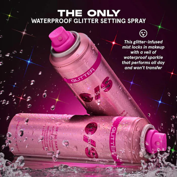 ONE/SIZE by Patrick Starrr
On 'Til Dawn Glitter Waterproof Setting Spray