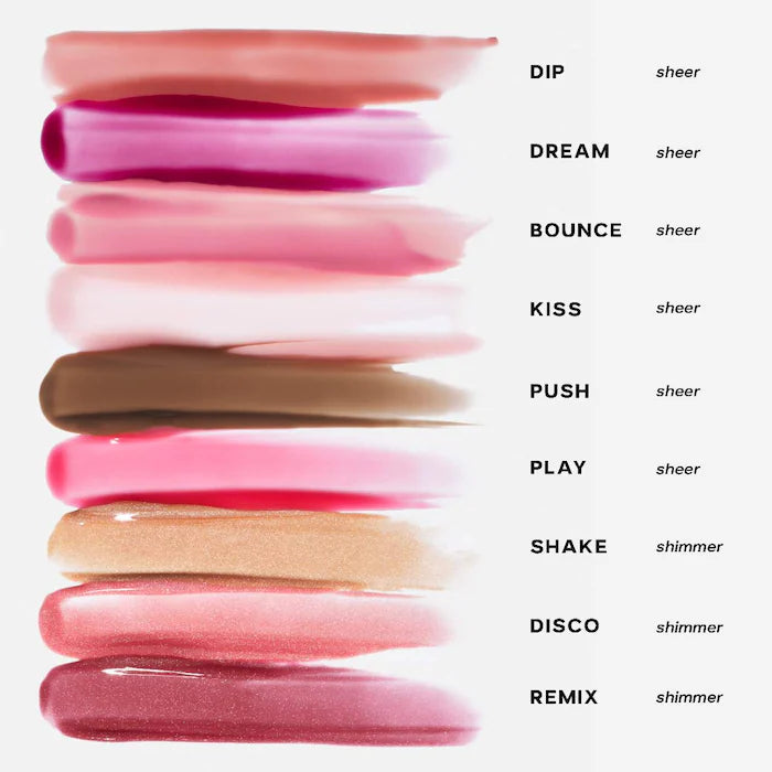 Saie Glossybounce High-Shine Hydrating Lip Gloss Oil