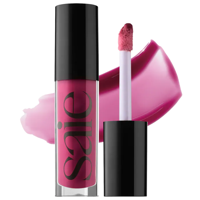 Saie Glossybounce High-Shine Hydrating Lip Gloss Oil