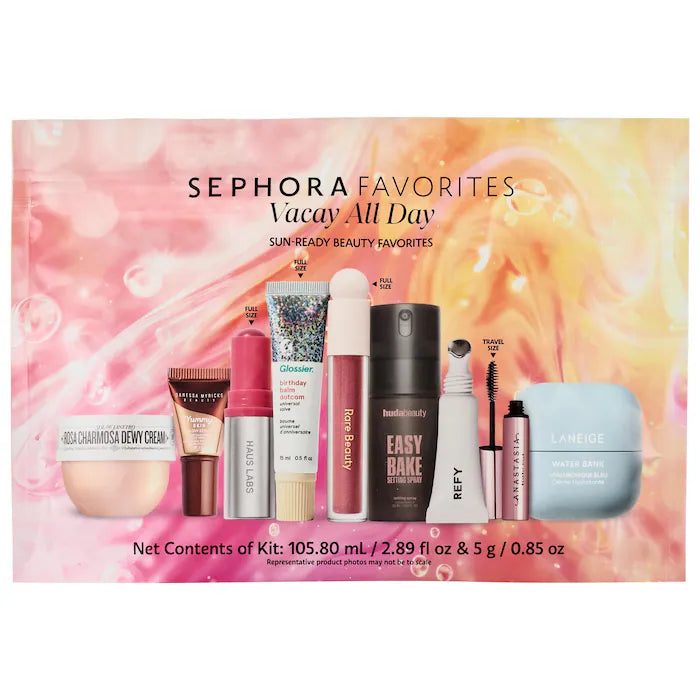 Sephora Favorites Vacay All Day Makeup and Skincare Value