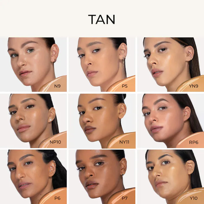 NATASHA DENONA
Hy-Glam Foundation Hydrating & Blurring Luminous Longwear Serum Foundation