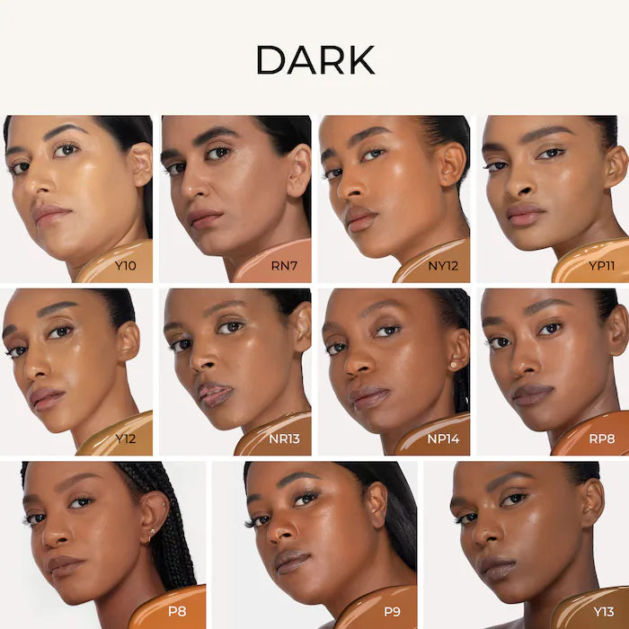 NATASHA DENONA
Hy-Glam Foundation Hydrating & Blurring Luminous Longwear Serum Foundation