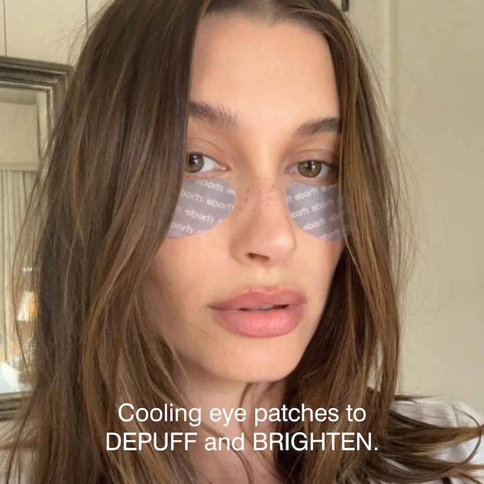 rhode x sephora peptide eye prep depuffing eye patches