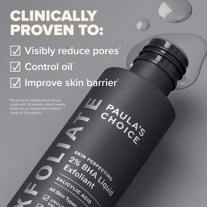 Paula's Choice
Skin Perfecting 2% BHA Liquid Exfoliant for Clear Skin
