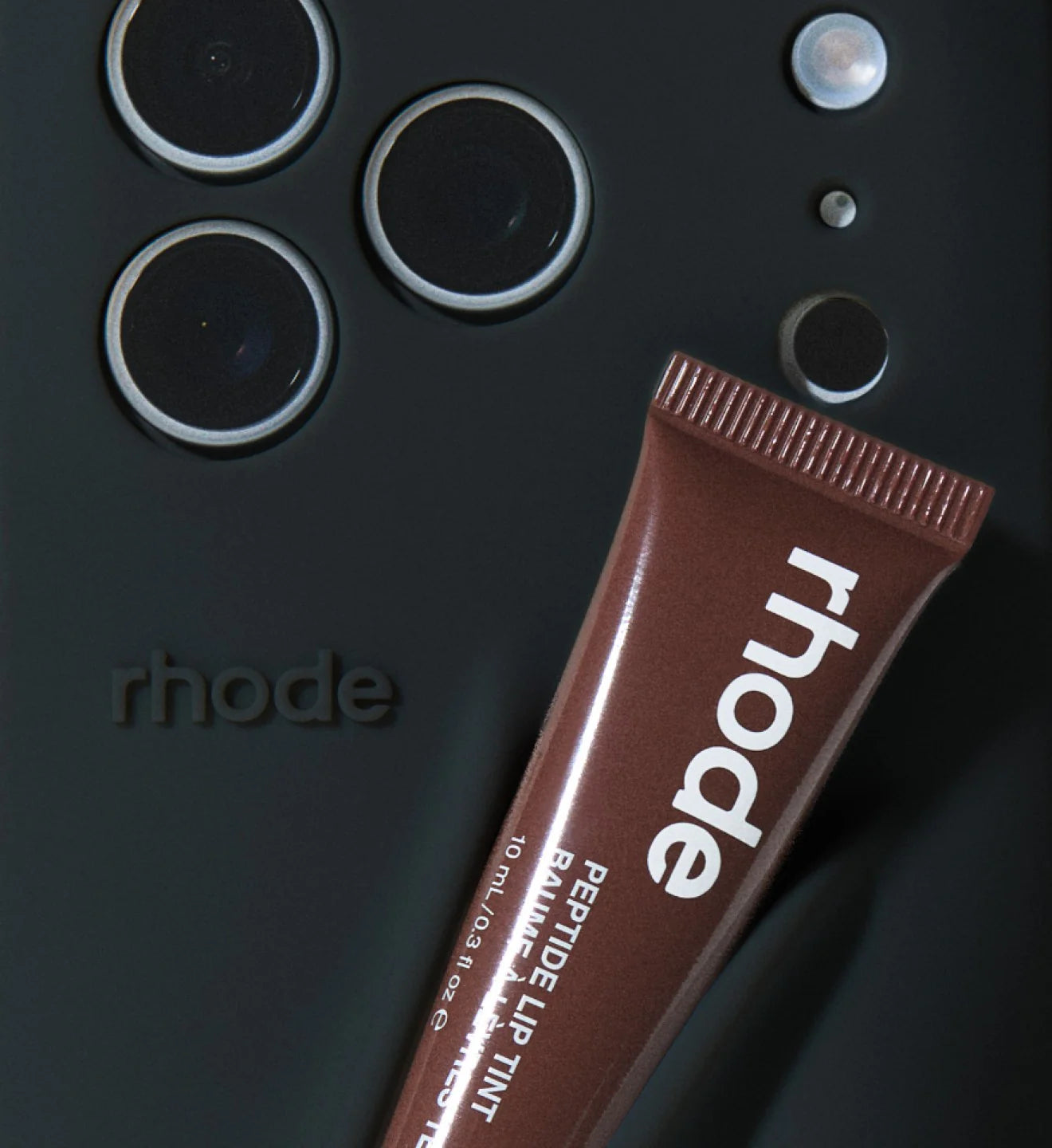 rhode lip case negro