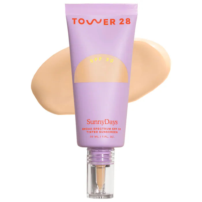 Tower 28 Beauty
SunnyDays SPF 30 Tinted Sunscreen Foundation