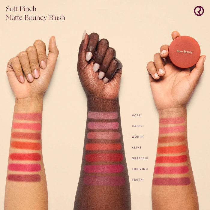 Rare Beauty by Selena Gomez
Soft Pinch Matte Bouncy Blush