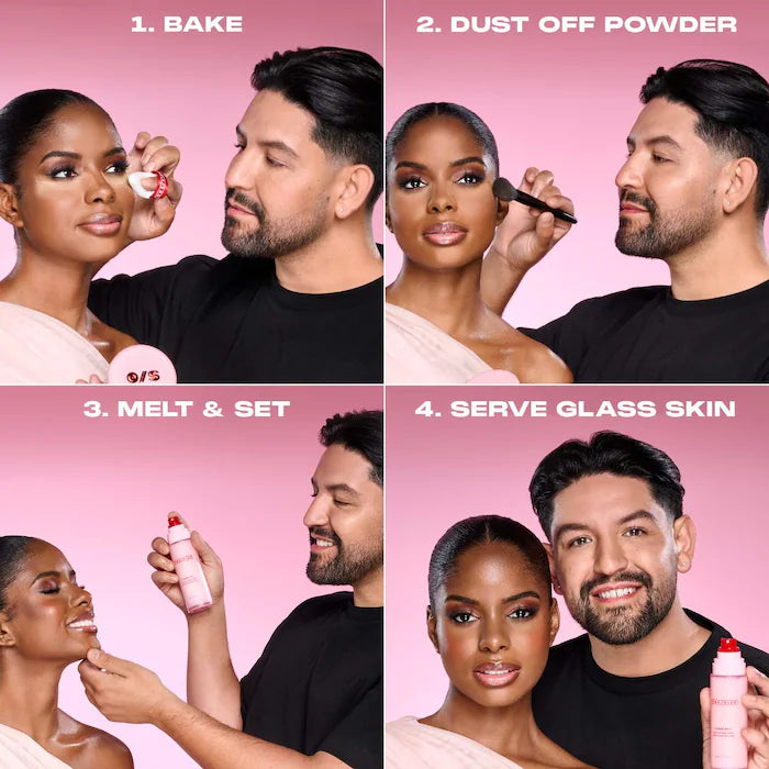 ONE/SIZE by Patrick Starrr
Powder Melt Glass Setting Spray
