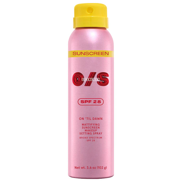 ONE/SIZE by Patrick Starrr
On 'Til Dawn Mattifying Sunscreen Makeup Setting Spray SPF 28