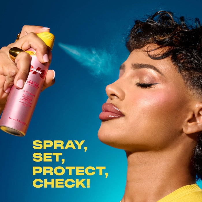 ONE/SIZE by Patrick Starrr
On 'Til Dawn Mattifying Sunscreen Makeup Setting Spray SPF 28