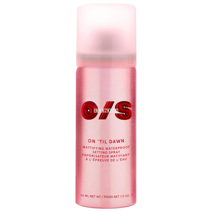 ONE/SIZE by Patrick Starrr
On 'Til Dawn Mattifying Waterproof Setting Spray