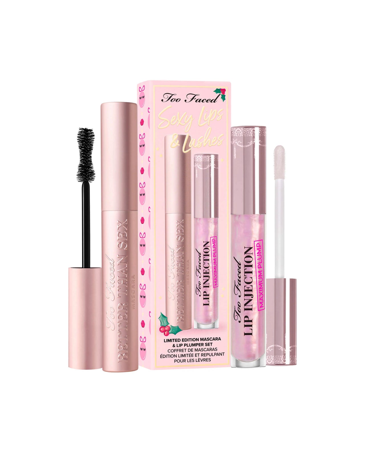 SEXY LIPS & LASHES MASCARA AND LIP PLUMPER SET - TOO FACED