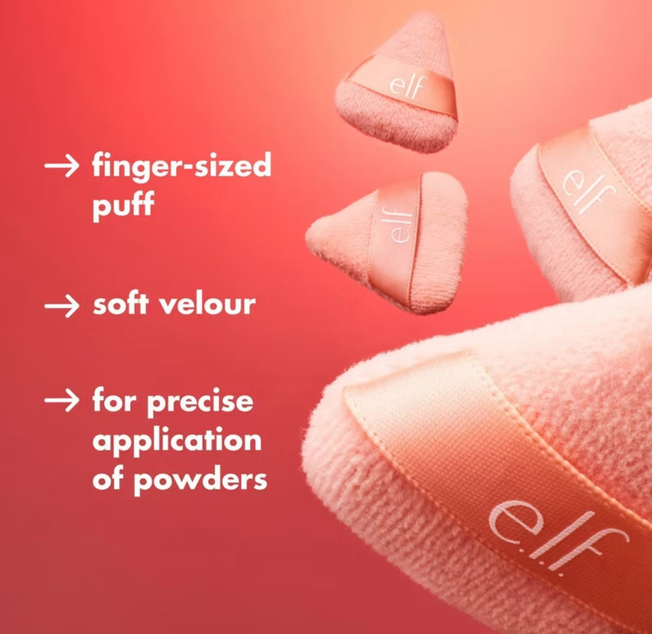 ELF Halo Glow Pinkie Puffs - 3pc