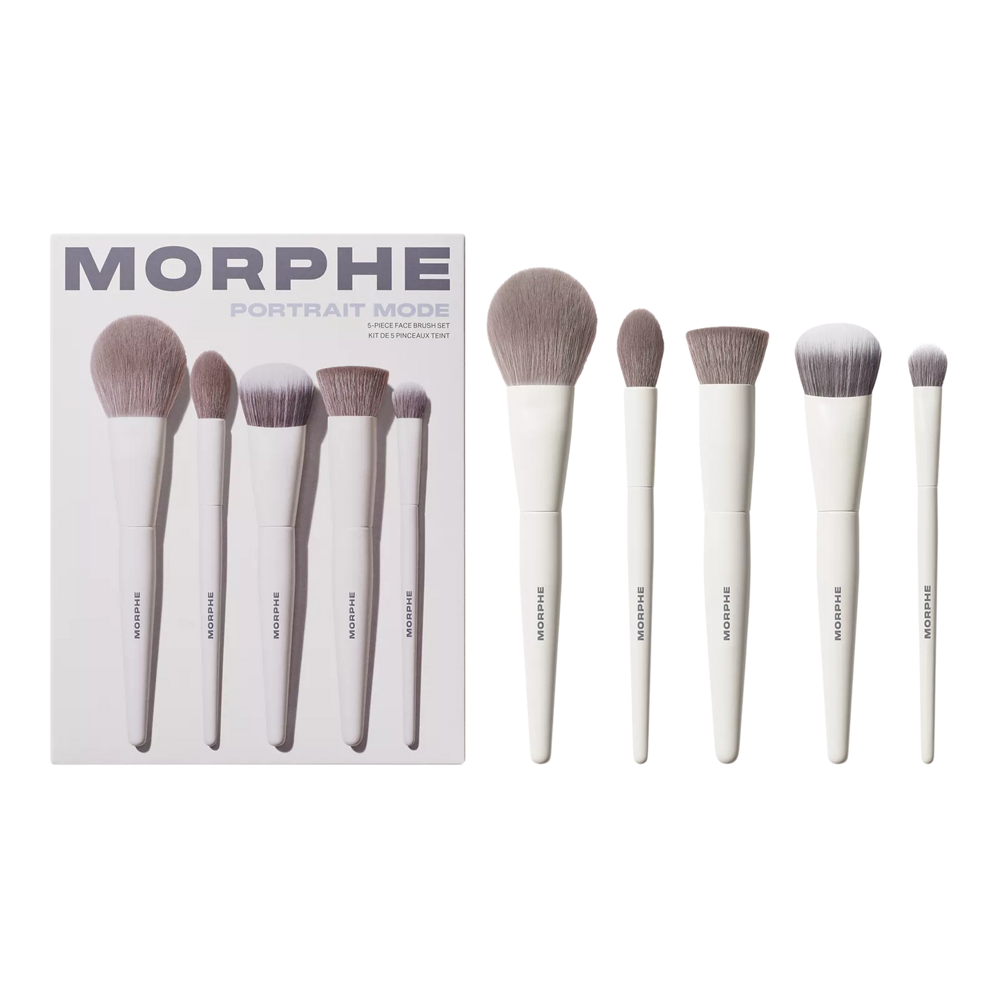 Morphe Portrait Mode 5-Piece Face Brush Set