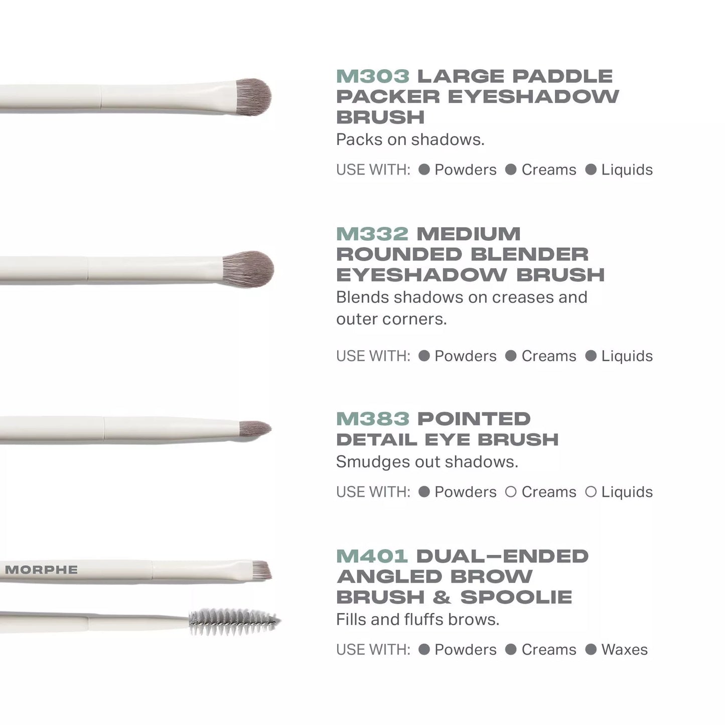 Morphe Best of Blends 8-Piece Face & Eye Brush Set