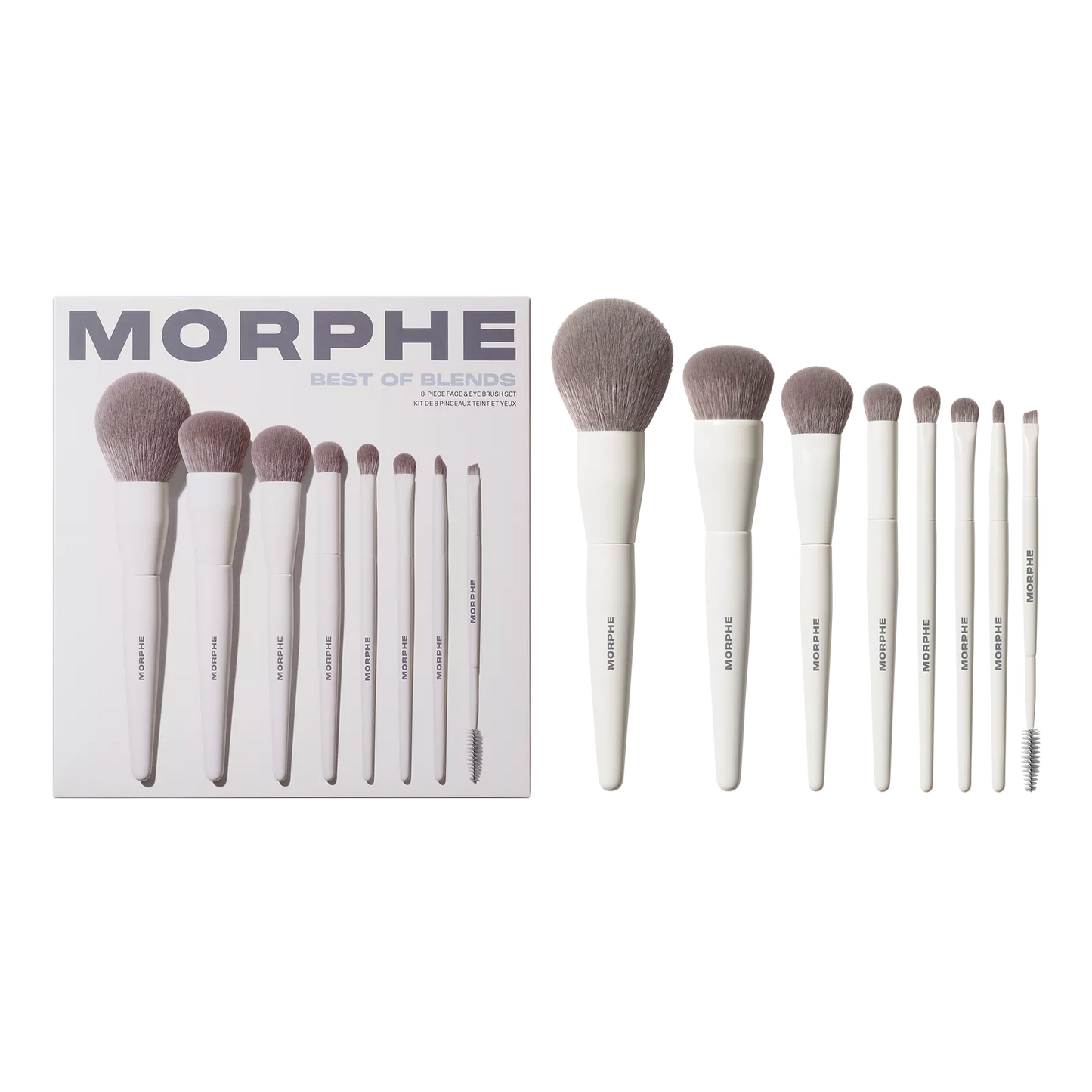Morphe Best of Blends 8-Piece Face & Eye Brush Set