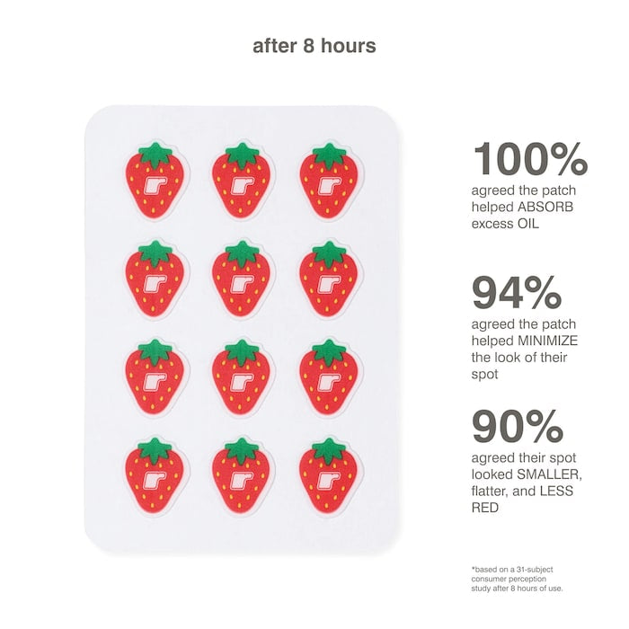 rhode strawberry hydrocolloid patches