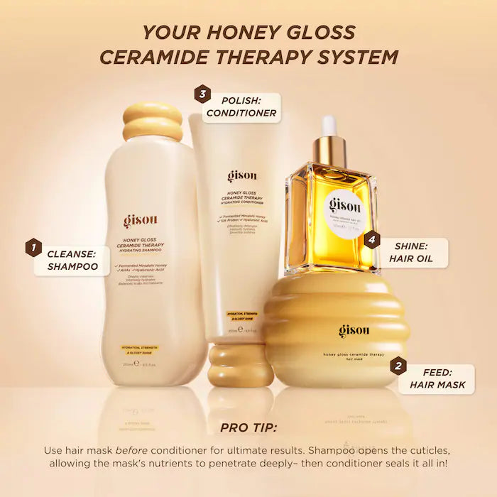Gisou 
Honey Gloss Ceramide Therapy Hydrating Conditioner