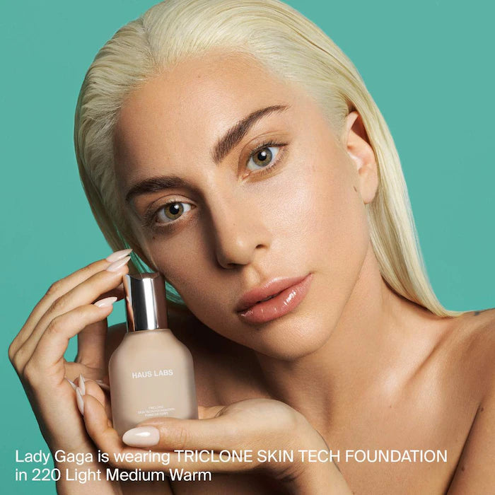 HAUS LABS BY LADY GAGA
Triclone Skin Tech Medium Coverage Foundation with Fermented Arnica