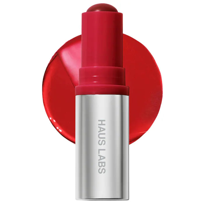 HAUS LABS BY LADY GAGA
Color Fuse Longwear Hydrating Glassy Lip + Cheek Blush Balm Stick