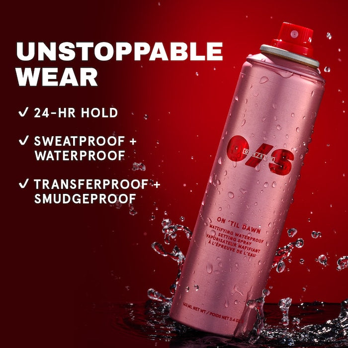 ONE/SIZE by Patrick Starrr On 'Til Dawn Mattifying Waterproof Setting Spray Big & Bitty Duo