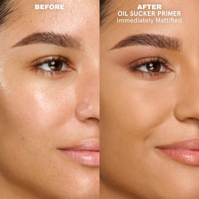 ONE/SIZE by Patrick Starrr Oil Sucker Prep & Refresh Mattifying Duo