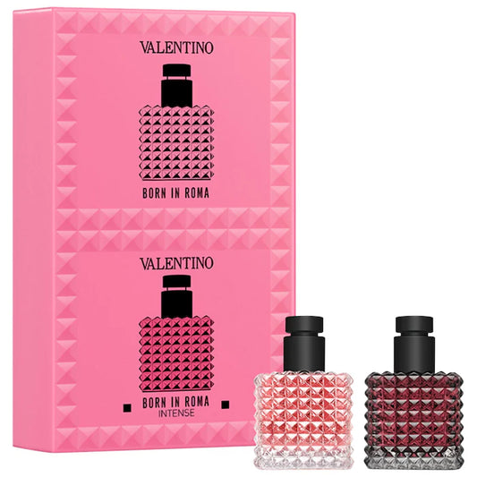 Valentino
Mini Donna Born in Roma & Donna Born in Roma Intense Perfume Set