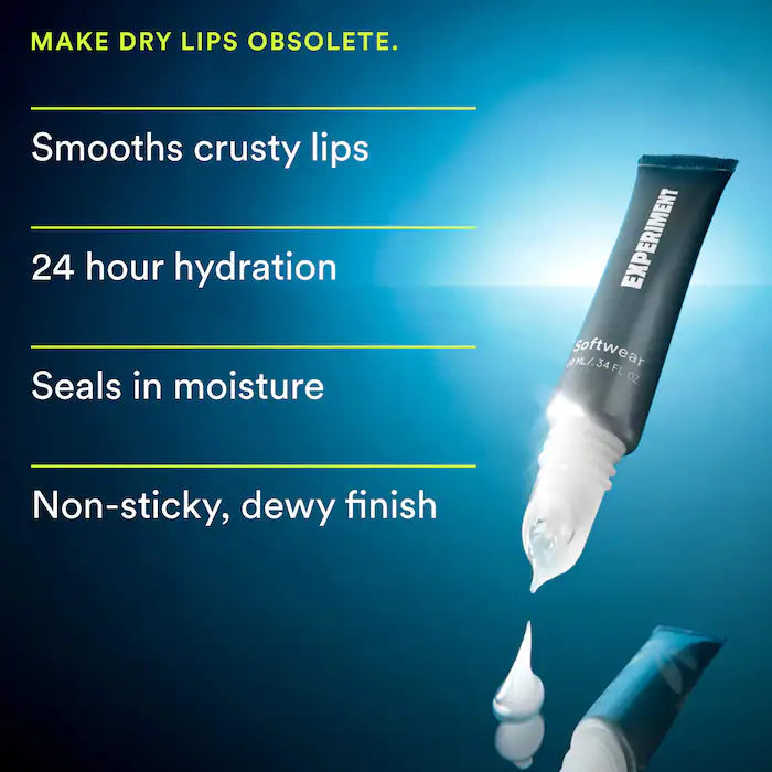 Experiment Softwear Exfoliating and Hydrating Daily Lip Treatment with Squalane + AHA