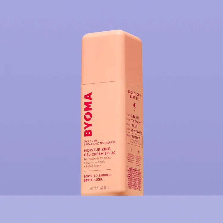 BYOMA Gel Face Moisturizer - SPF 30 (Gel Hidratante con Protección Solar)