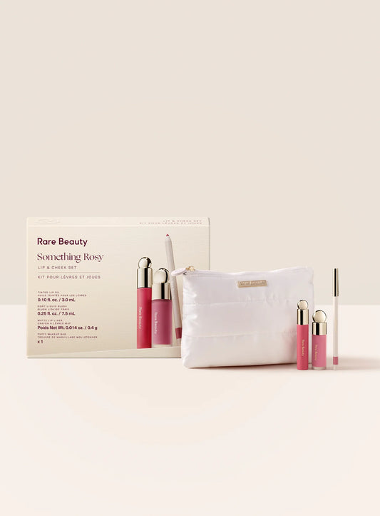 Rare Beauty Something Rosy Lip & Cheek Set