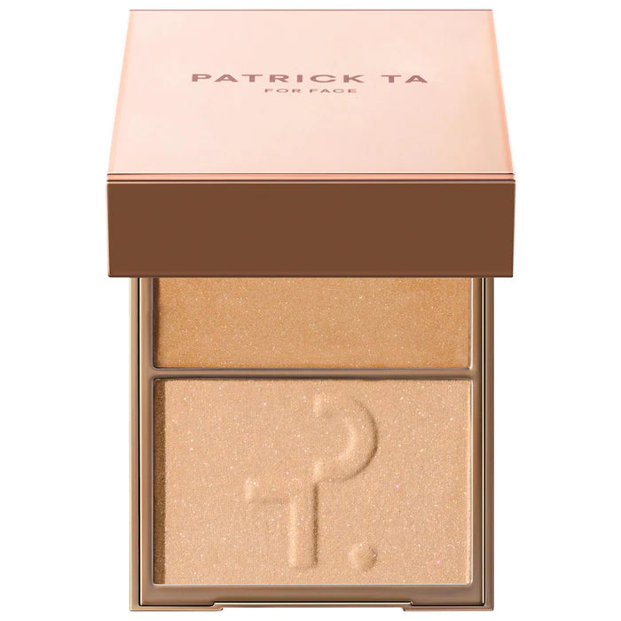 PATRICK TA Major Glow Crème & Powder Light Reflecting Translucent Highlighter Duo