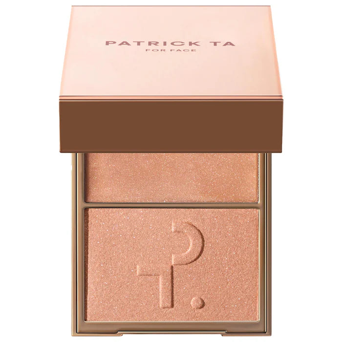 PATRICK TA Major Glow Crème & Powder Light Reflecting Translucent Highlighter Duo