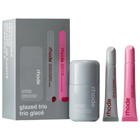 rhode holiday glazed trio gift set