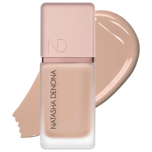 NATASHA DENONA 
Hy-Glam Foundation Hydrating & Blurring Luminous Longwear Serum Foundation