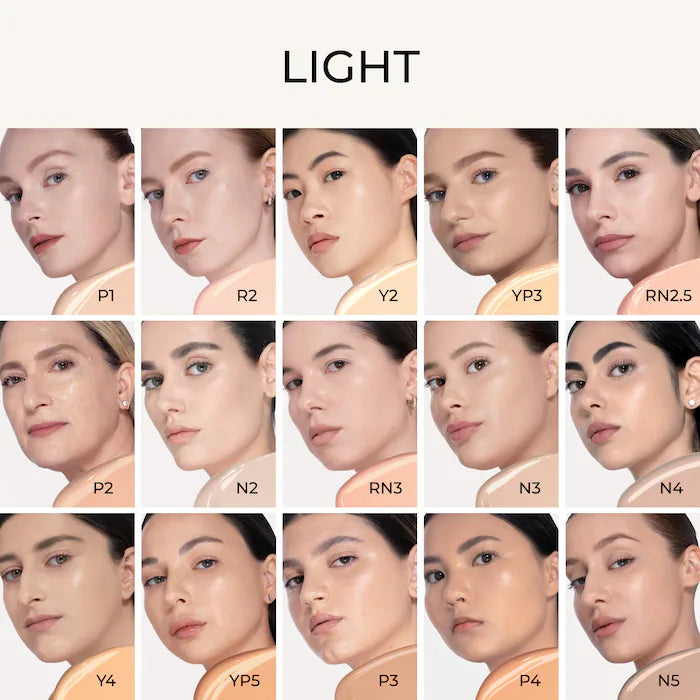 NATASHA DENONA 
Hy-Glam Foundation Hydrating & Blurring Luminous Longwear Serum Foundation