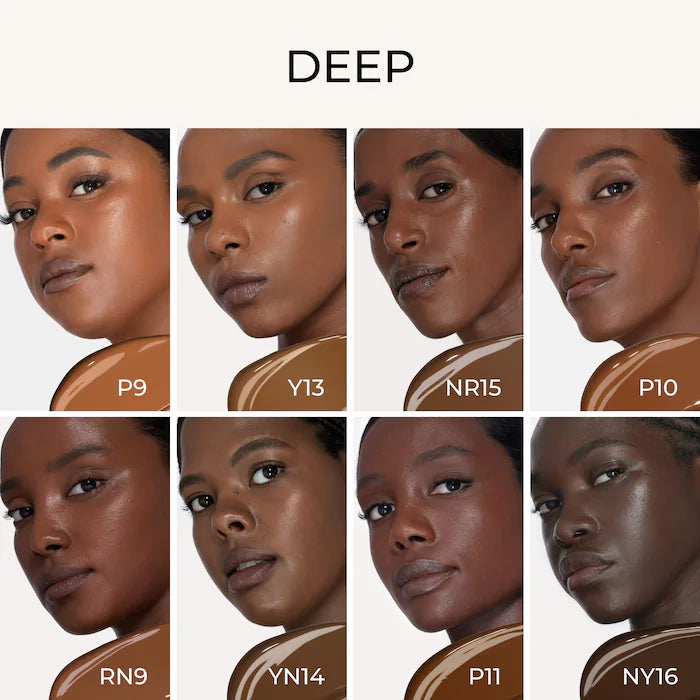 NATASHA DENONA 
Hy-Glam Foundation Hydrating & Blurring Luminous Longwear Serum Foundation