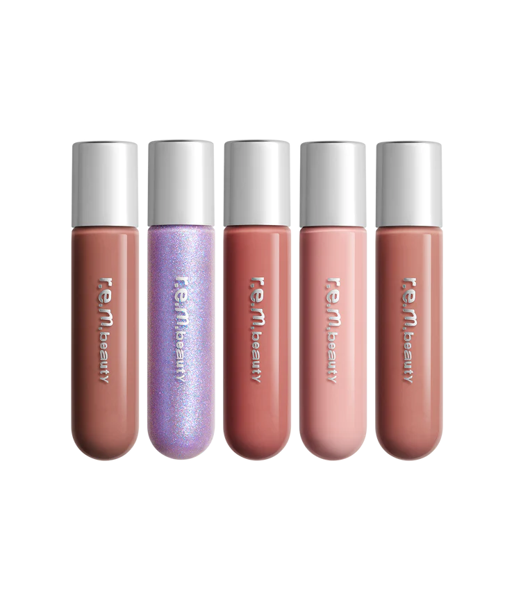 rem beauty 90's baby
plumping lip gloss set