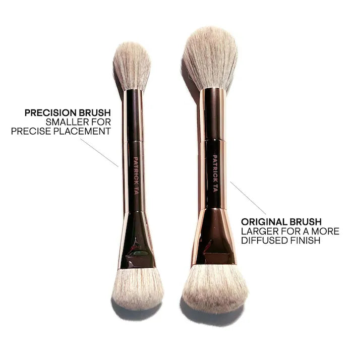 PATRICK TA
Dual Ended Precision Blush Brush