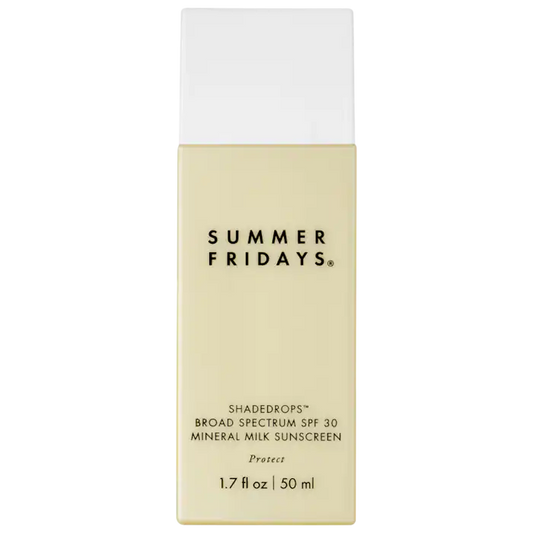 Summer Fridays 
ShadeDrops Mineral Milk Sunscreen SPF 30