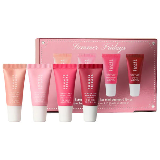 Summer Fridays The Lip Butter Balm Minis Pink Set