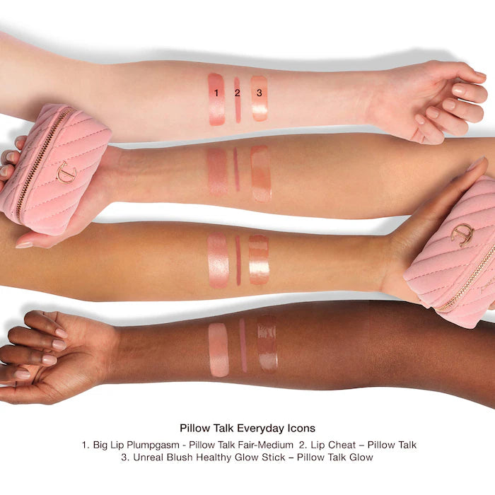 Charlotte Tilbury Pillow Talk Everyday Icons Lip & Cheek Makeup Gift